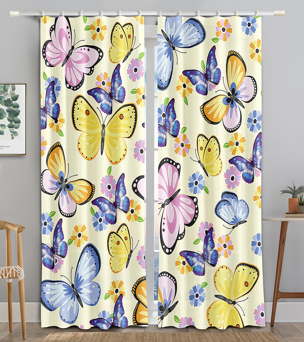 

2Panel Red Lip Print Curtains Lipstick Kiss Curtains for Bedroom Living Room Balcony Window Shatters Cortnia (50Wx50H)x2(CM)&Grommet Top