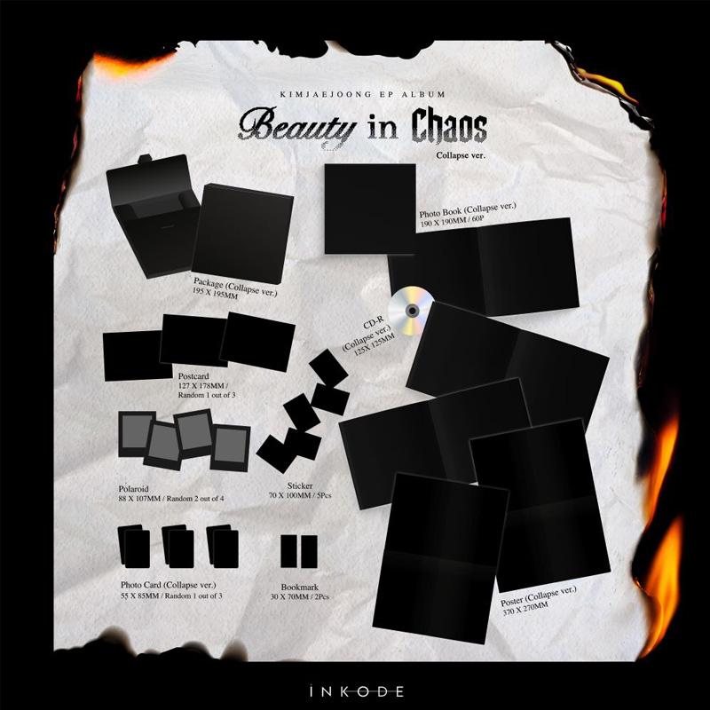 KIM JAEJOONG – Beauty in Chaos (Collapse ver., Fractured ver.)