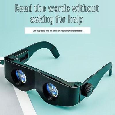 HD-Brille mit hoher Vergrößerung zum Aufsetzen für ältere Menschen zum Lesen und Betrachten von Mobilgeräten