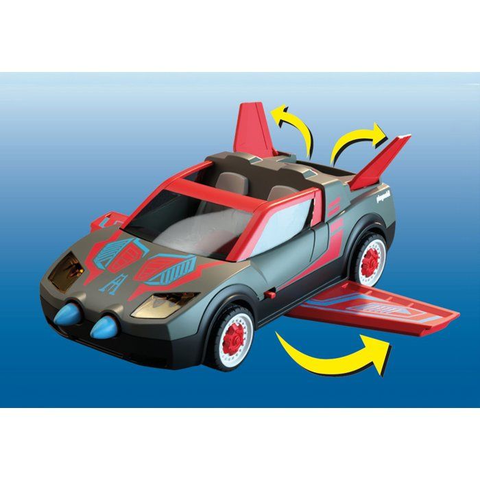 PLAYMOBIL 71832 Véhicule multifonction de super-héros, Super Heroes, 70 pièces, Dès 4 ans