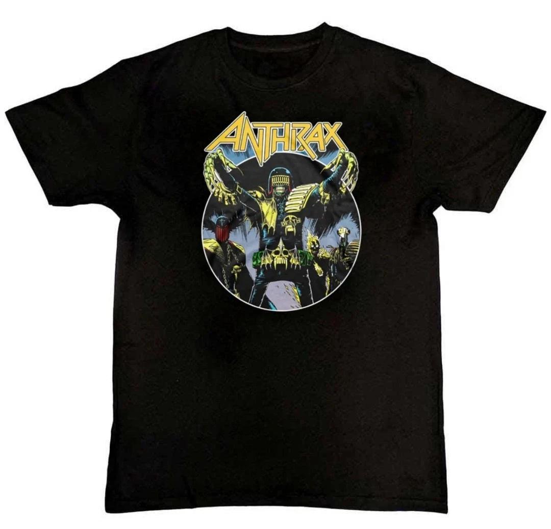 Anthrax Band Album Concert Tour Graphic Unisex Mens 100% Cotton T-shirt Mens Tees Top S