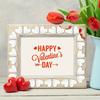 20 Pcs Heart-shaped Mirror Stickers Bathroom Living Room Bedroom Wall Stickers DIY Combination Heart-shaped Mirror Wall Stickers