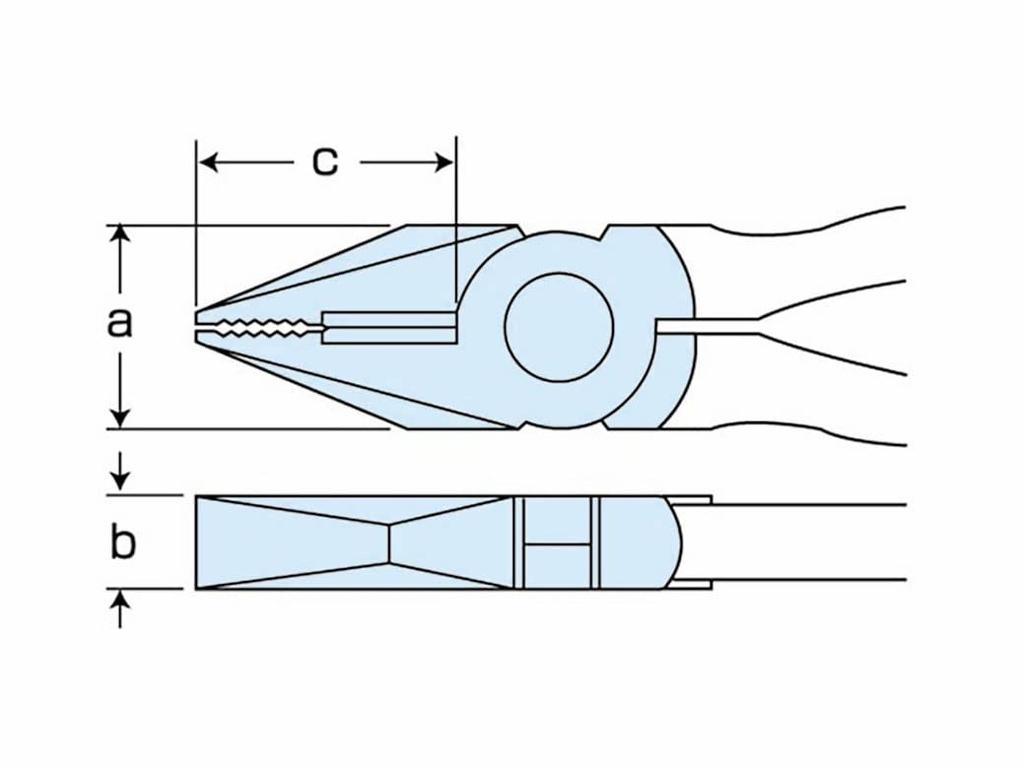 Muromoto Ironworks Merry Strong crimping pliers 2060-200 (molding)