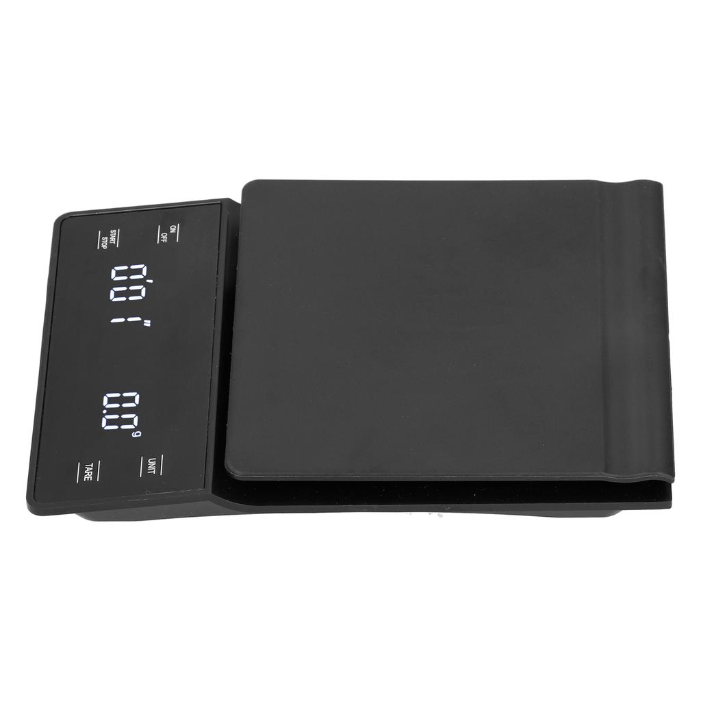 Digital Kitchen Scale Precise Timing Electronic Weighing Tool with LED Screen 3000g Range