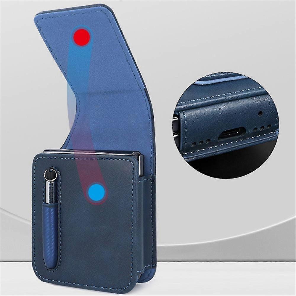 Compatible For Samsung Galaxy Z Flip7 5G / Flip6 5G / Flip5 5G Phone Pouch Retro Vintage Style Universal Flip Phone Protective Cas