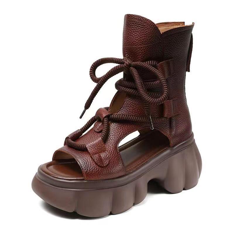 Sandales d'été à pente épaisse pour femmes