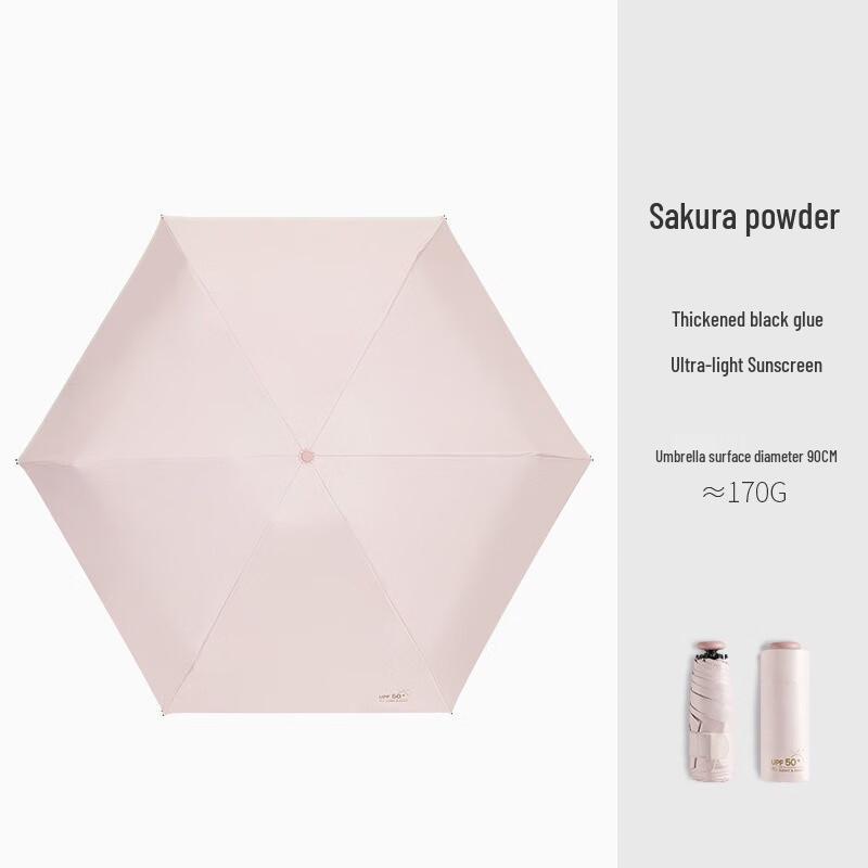 Nanqiao Ultra-light Mini UV Protection Capsule Umbrella