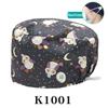 Cartoon Printed Nursing Caps Men Women Medical Hats Adjustable Long Hair Pet Dental Clinic Doctors Scrub Hat