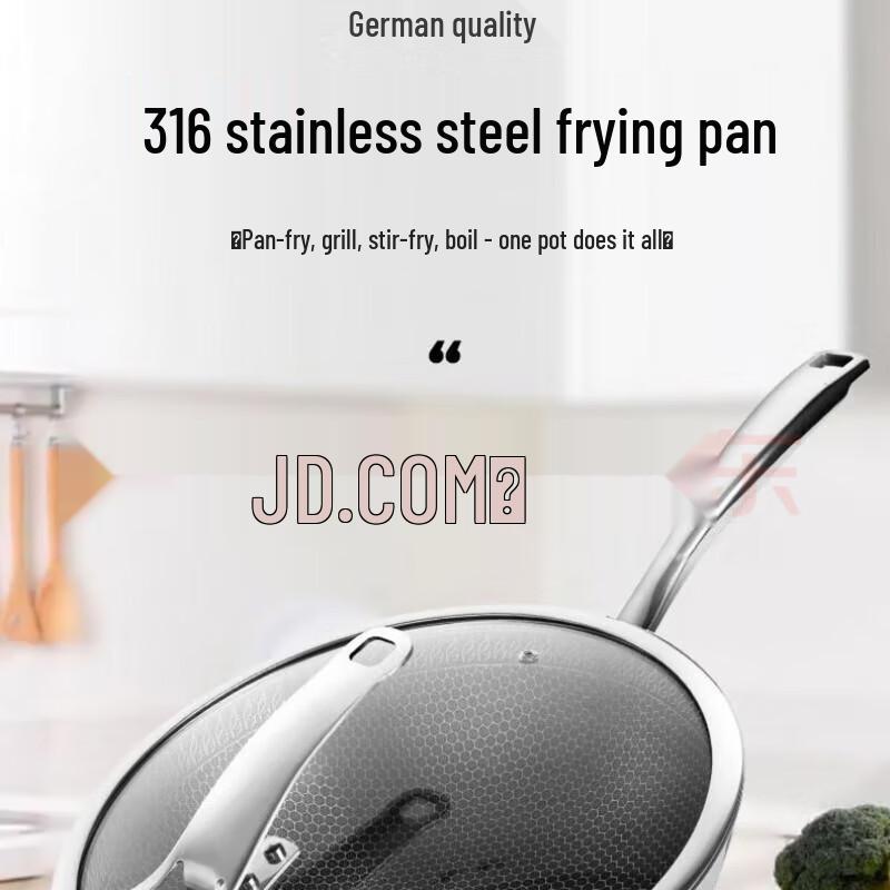 Zwilling J.A. Henckels 304 Stainless Steel Universal Wok