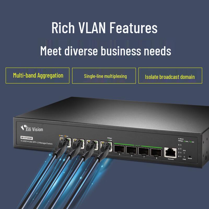 Siliwish Multi-Port Ten-Gigabit Ethernet Switch Series