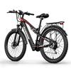 RANDRIDE 27,5 Zoll Elektrofahrrad Mann Vollfederung Mountainbike SHIMANO Hydraulikbremse 1000w E-Bike für Erwachsene