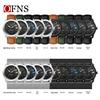 OFNS Men's Ultra-thin Quartz Wristwatch with Rotating Bezel and 3D Markers