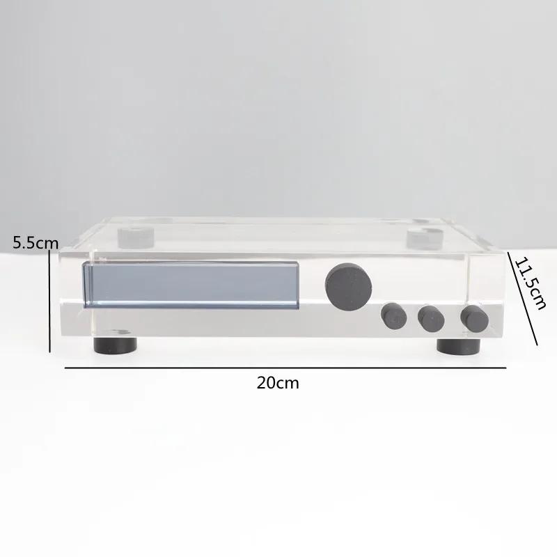 Metal Geometry Art Crystal Phonograph, Speaker, Broadcasting Machine, Model Decoration Ornament, Home Decoration Crafts