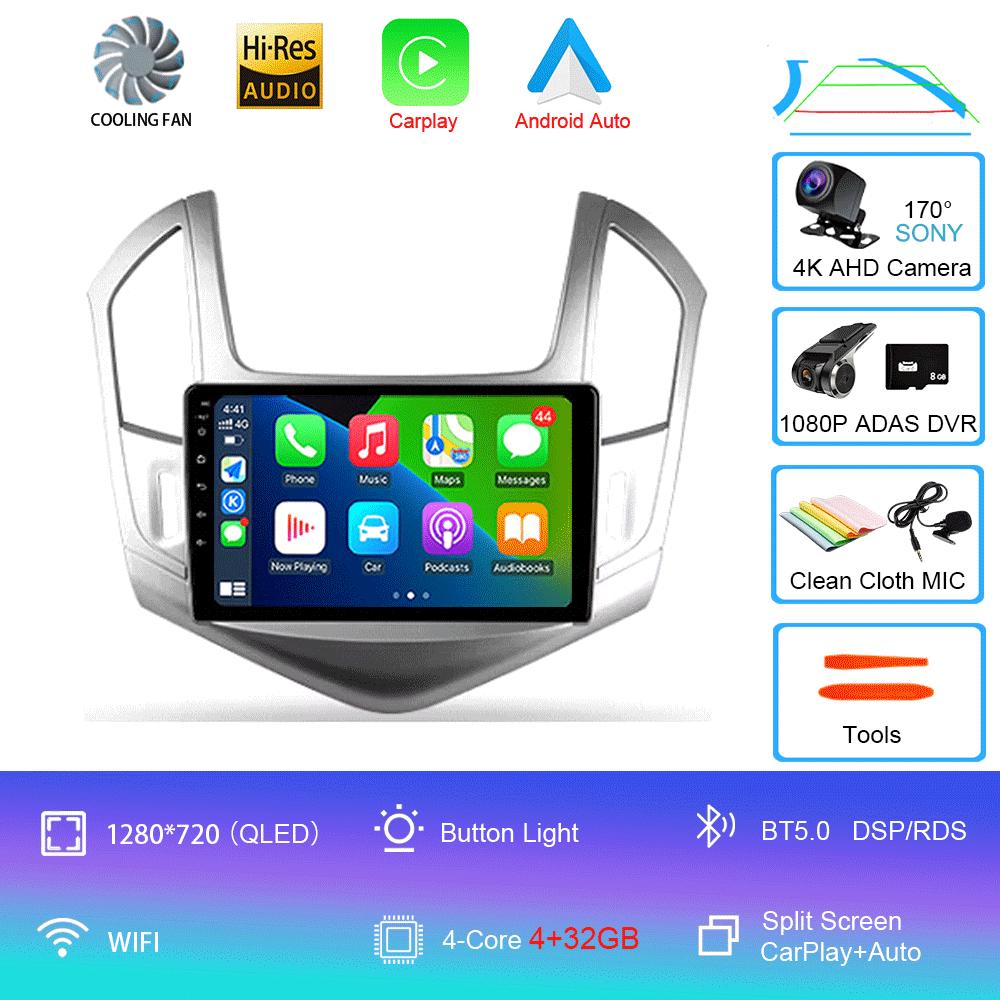 Android 14 Android 14 For Chevrolet Cruze J300 J308 2012 - 2015 Multimedia Video Player Navigation Stereo GPS No 2din 2 Din Dvd
