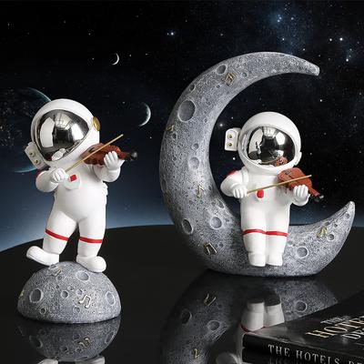 Kreativní pryskyřice Dekorace Astronaut Kancelář Desktop Dětský den Dárek Obývací pokoj Domácí dekorace Astronaut