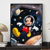 Disney Diamond Painting Kit Handmade diy5D Home Decoration Gift Unique Space Mickey Art