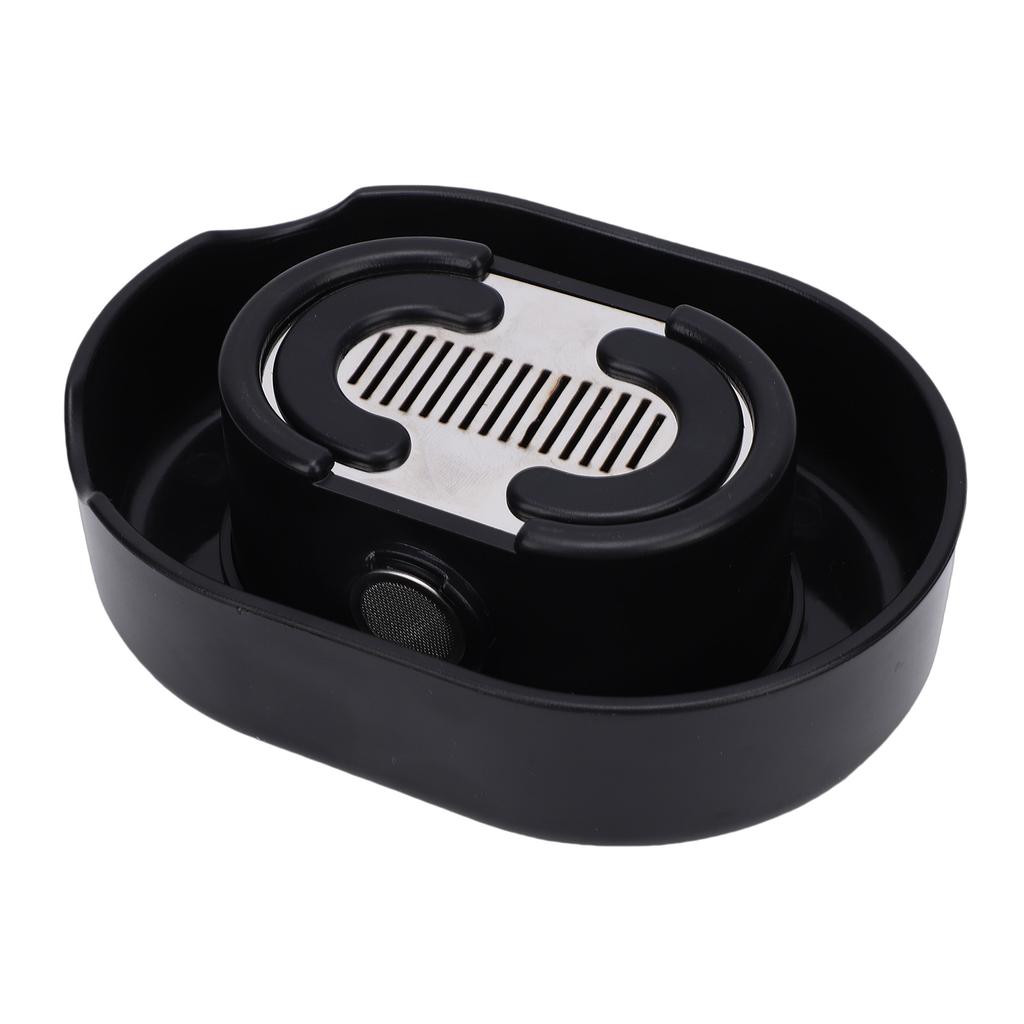   Rinser Manual Push Type Cleaner for Beard Shaving No Electricity Required Black