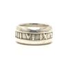 TIFFANY&Co. Atlas 2003 Wide Accessory Jewelry Ring SV925 Silver