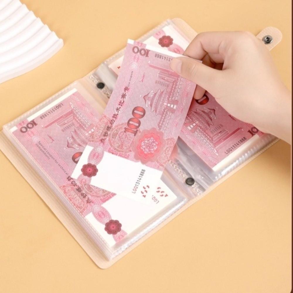 Large Capacity 100 Envelopes Money Saving Challeng Waterproof Savings Challenges Sheets
