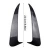 Car Rear Bumpers Diffuser Lip Surrounds Spoilers Flank Tail Wind Knife Air Outlet Cover Sticker for W205 C43 C63 Durable