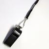 Survival Whistle with Lanyard Loud Crisp Sound Buckle Design Portable Warning Accessory Outdoor
