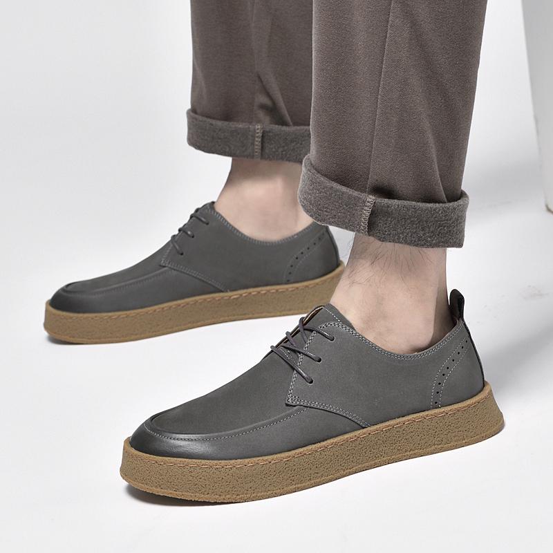 Chaussures Homme Sans Lacets - Mocassins Confort Respirant - Cuir Polyuréthane - Bureau Marche
