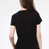 Puma Heart Print Logo Vintage American Style Crew Neck Short Sleeve T-Shirt Women Tops Black 845596-01