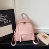 Mini-Rucksack mit Litschi-Muster, lässiger kleiner Rucksack für Damen