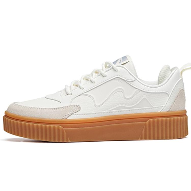 

Новые кеды Anta с низким верхом для скейтборда женские цвета слоновой кости 922018050-3 35.5