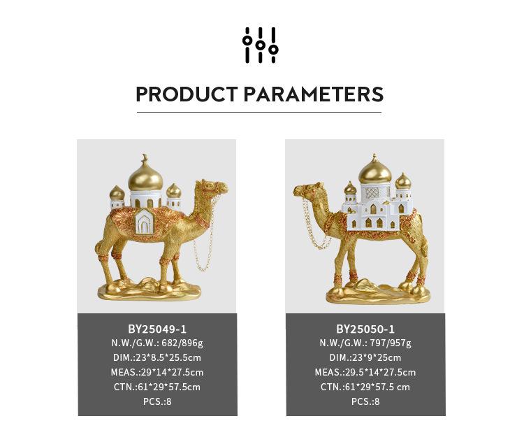 Kamel-Ornament für den Wohn- oder Bürobereich