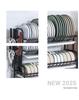 Carbon Steel Multi-Layer Kitchen Organizer Dish Drainer Rack