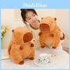 Soft And Cozy Capybara Plush Toy For Winter Hand Warmer And Cuddle Buddy Gift