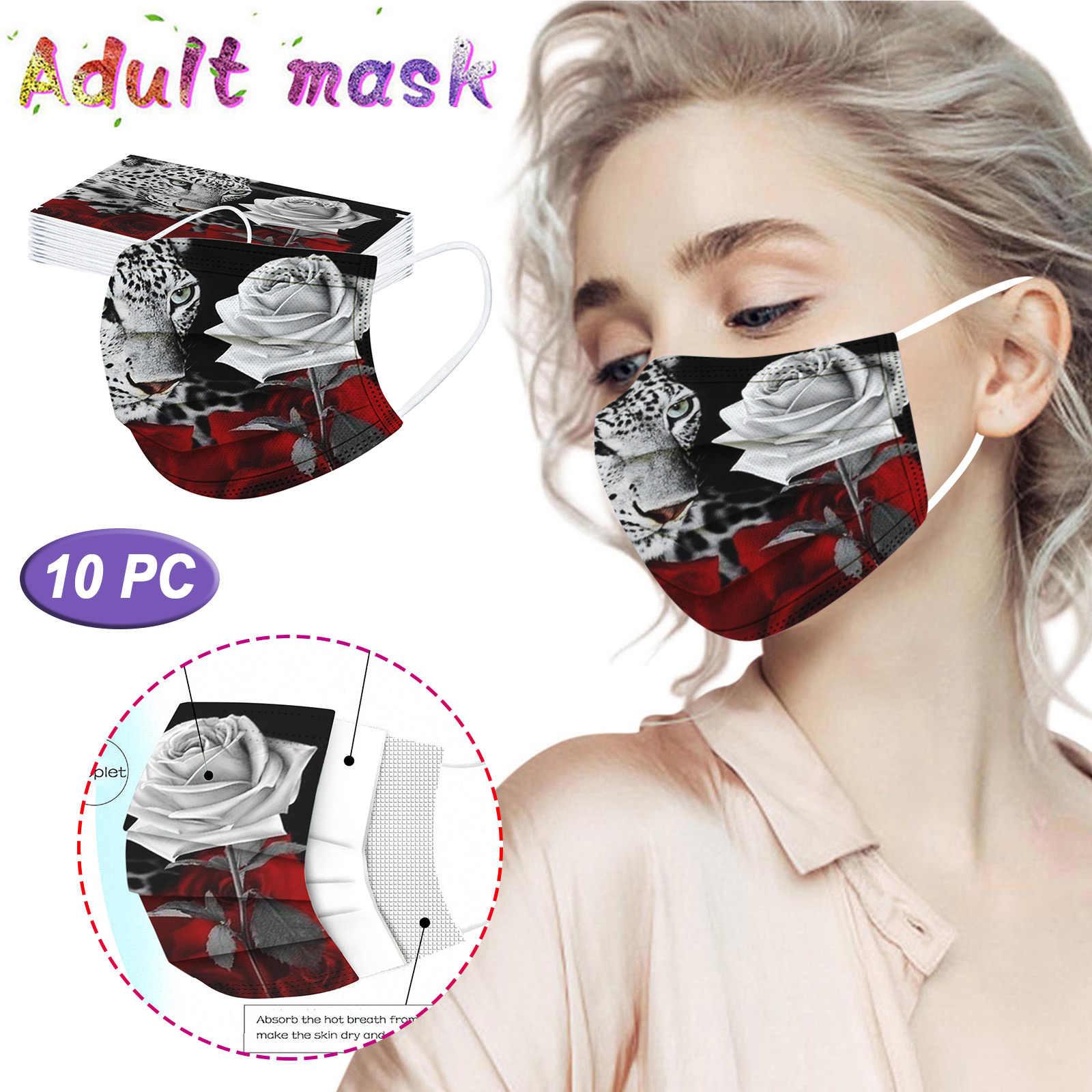 

Тришарова захисна пилонепроникна одноразова маска для дорослих із 10 шт. Free Size