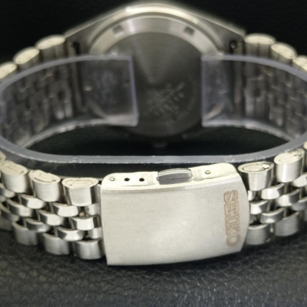 GENUINE VINTAGE SEIKO 5 AUTOMATIC 6309A JAPAN MENS BLUE DIAL WATCH A701621-5 R206c-a701621