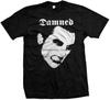The Damned - Hand Silk Screened Pre-Shrunk Men T Shirt Punk Rock
