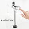 Urinal Flush Valve,Toilet Urinal Flush Valve Wall Mounted Button Type with 0.8Gpf Manual Automatic Shutoff Flush Valve (1)