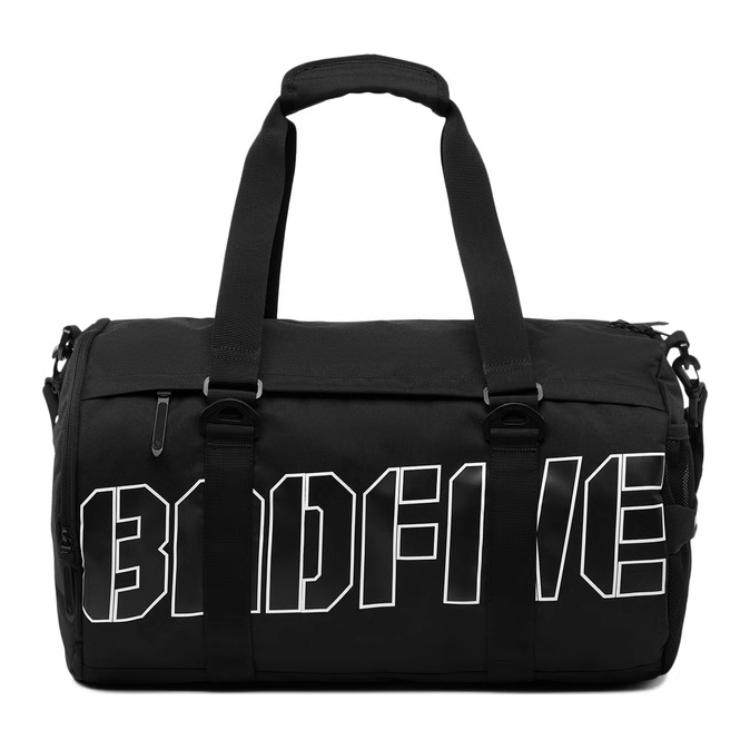 Li Ning Polyester Travel Bag Gym Bag Unisex Black ABLU035-1