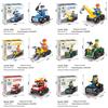 Shunle Kang 910 Children's Engineering Vehicle Building Blocks Toy