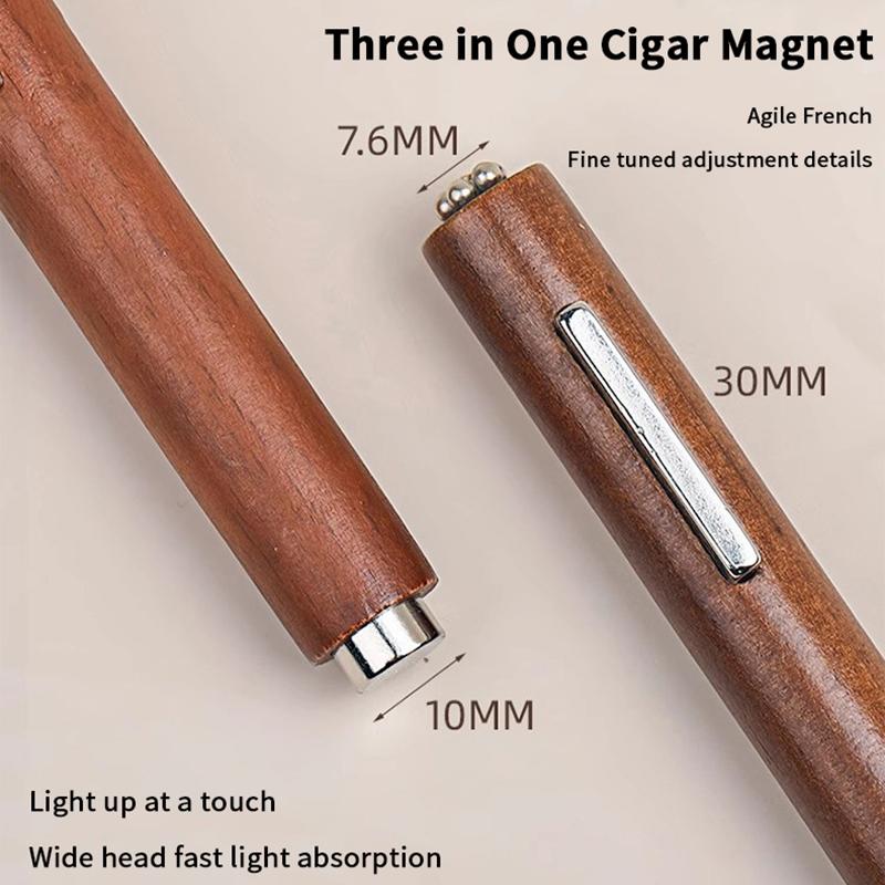 3-In-1 Multifunctional Magnetic Cat'S Eye Gel Large Cylinder Super Strong Magnetic For Nail Polish Line Effect Nail Art Tools