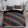 Artistic Loving Heart Duvet Cover Sets Kids,Twin Full King Bedroom Set Geometric Bed Set Cotton Home Textile Bedroom Set Queen