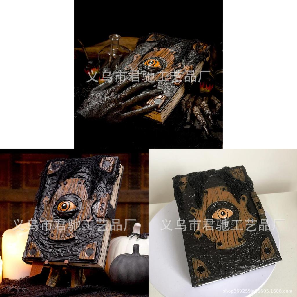Buch der Toten Halloween Harz Dekorative Figur für Zuhause Party Geschenk