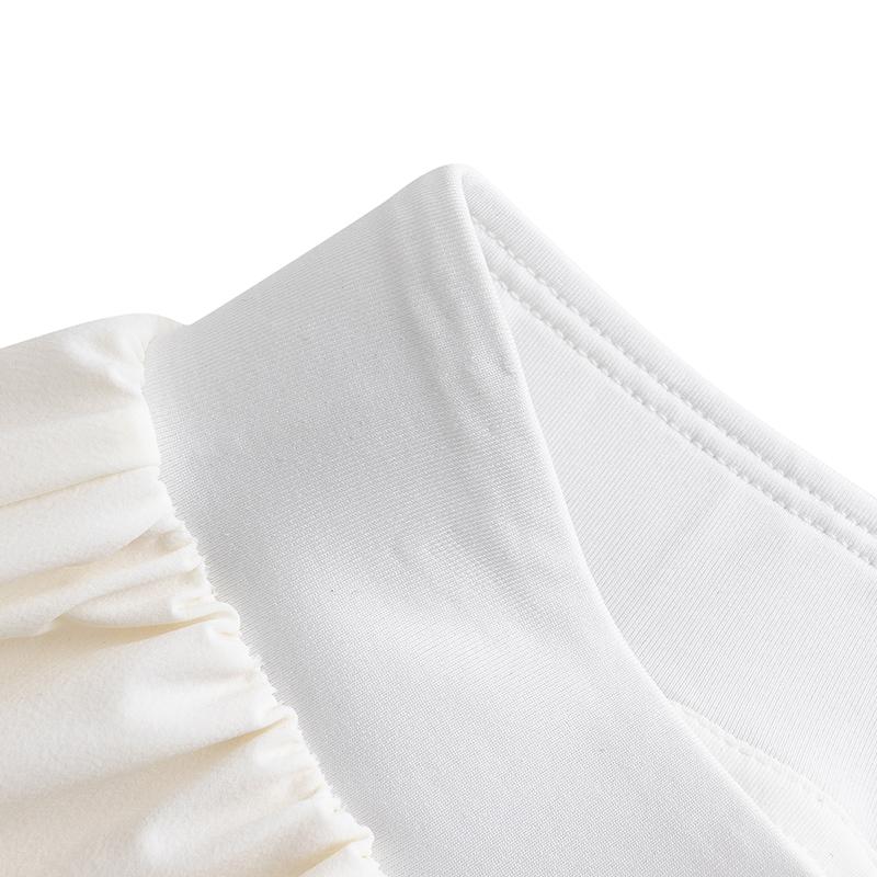 Anta Womens Woven Skirt Summer Casual Short Skirt Women skirts Ivory 962628203-3