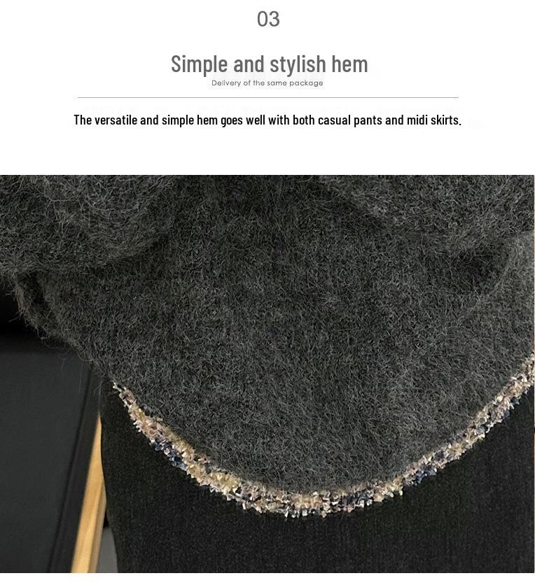 2025 French Luxe High-End Women's Autumn/Winter Sweater