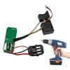 Metal Plastic Construction Brushless Control Board Switches Assembly for 16.8V Lithium Drills Three Pin Interface Design