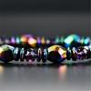 Colorful Handmade Woven Magnetic Hematite Gemstone Bracelet