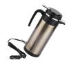 1000ML 12V 24V Stainless Steel Electric In Car Kettle Travel Thermoses Heating Water Bottle