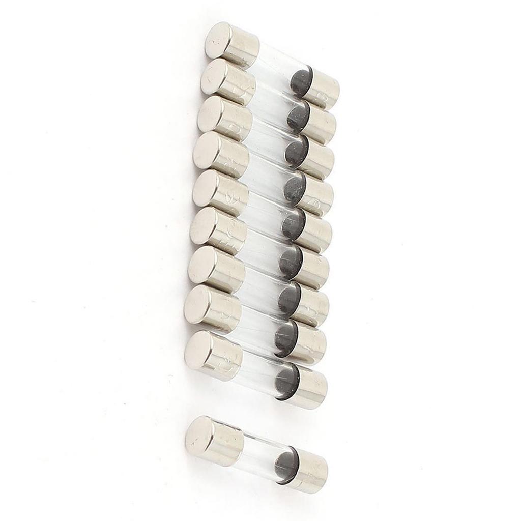 Promotion! 10Pcs 250V 0.2A 200mA Quick Fast Blow Glass Fuses Tubes 5mm x 20mm