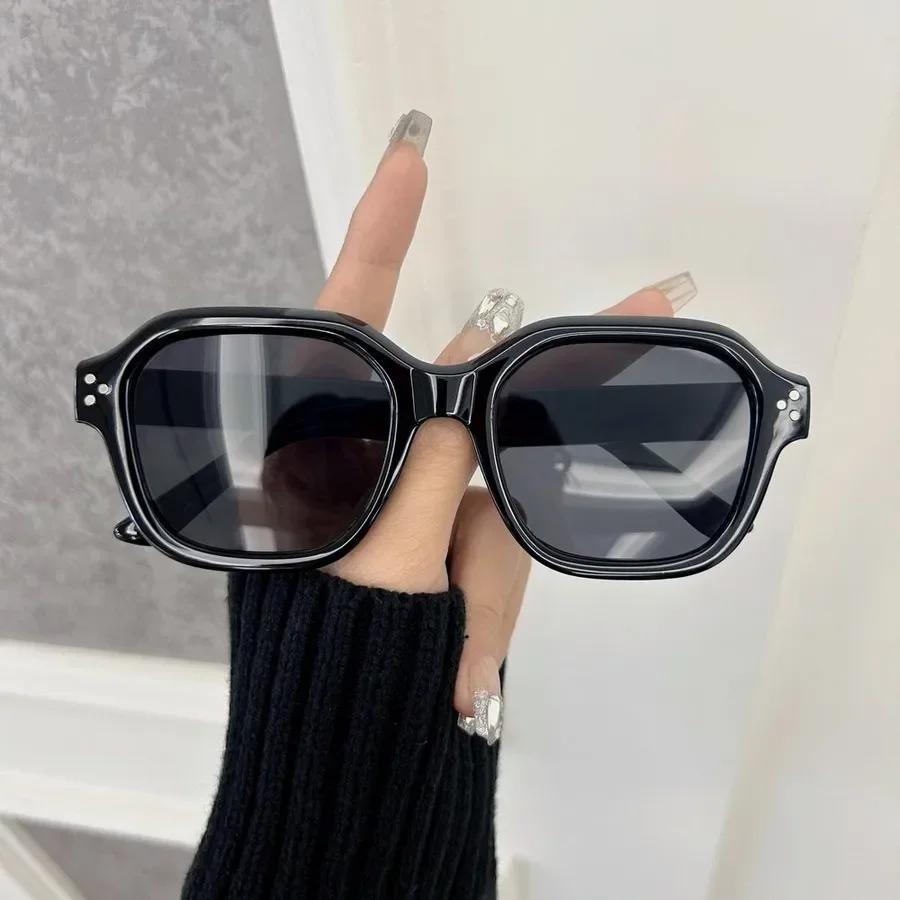 

Designer Square Sunglasses Women Men Lovely Brand Classic Sun Glasses Female Male Big Frame Mirror Casual Other