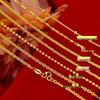 Women's Gold-Plated Versatile Clavicle Necklace - Luxurious, High-End, and Long-Lasting