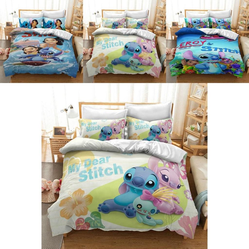 Cozy Lilo Stitch Bedding Set With Stylish Duvet Cover And Pillowcase Design
